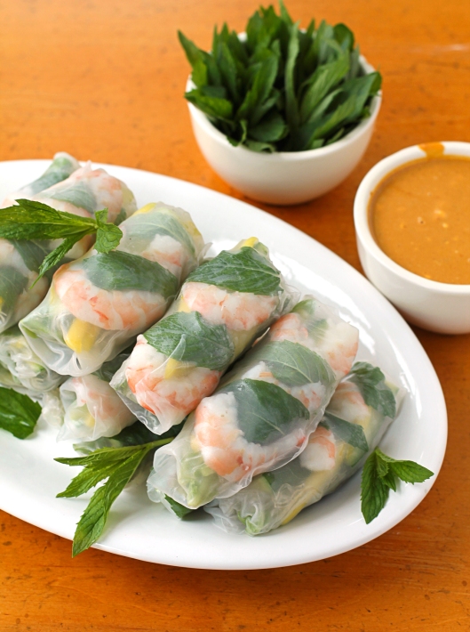 Vietmamese Summer Rolls, summer rolls, vietnamese spring rolls, vietnamese food